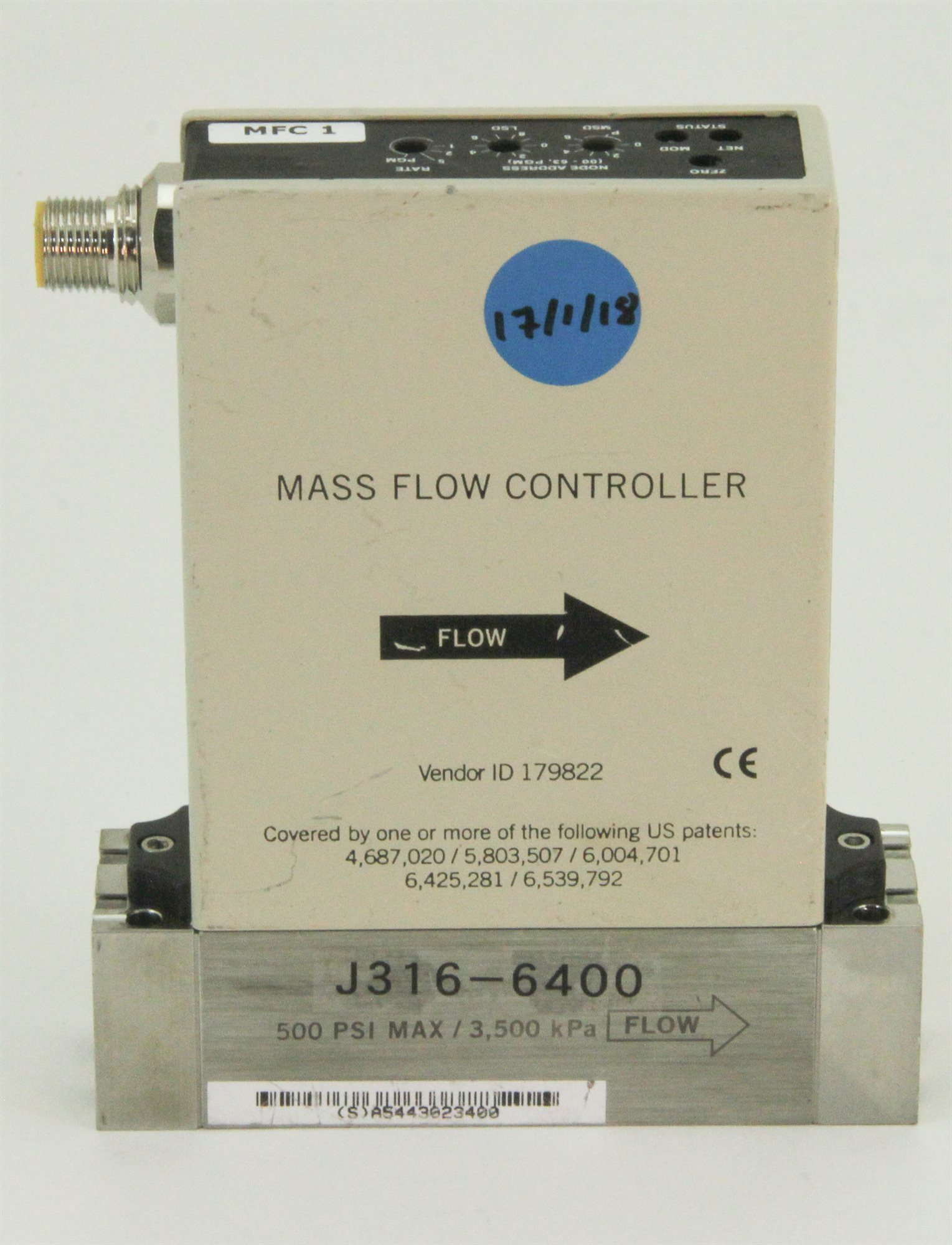 L6400 (1 LOT OF 15) UNIT MFC MULTI FLO SERIES UFC-8565C | eBay